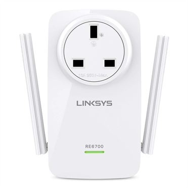 Linksys RE6700-SG AC1200 AMPLIFY Dual-Band Wi-Fi Range Extender | Lion City Company.