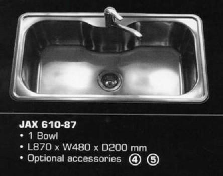 Rubine Kitchen Sink Urban Express yourself JAX 610-85 | Lion City Company.