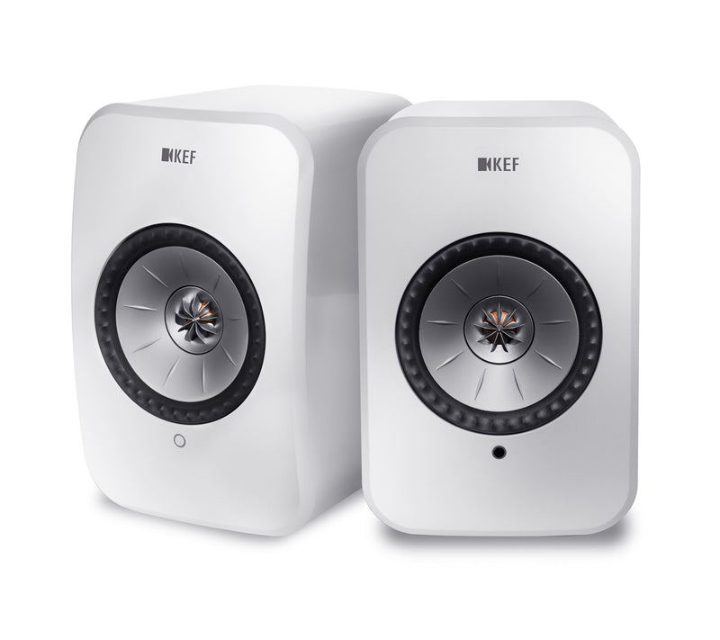 KEF SP3994AX LSX Wireless Mini Monitor, BOOKSHELF Speakers White | Lion City Company.