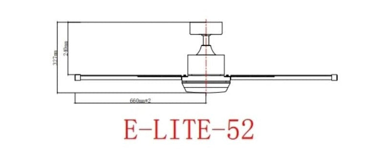 Fanco DC Elite 52" Ceiling Fan