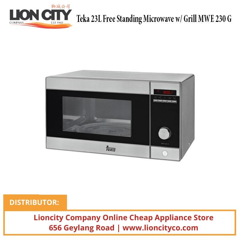 Teka MWE230G 23L Free Standing Microwave w/ Grill | Lion City Company.