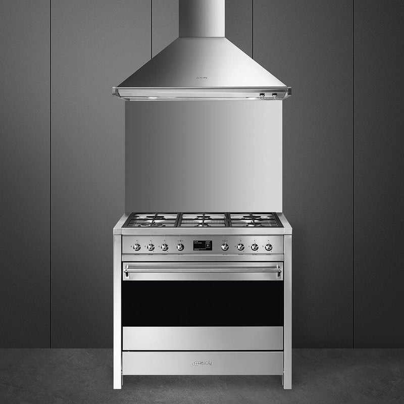 Smeg A1-9 Cooker with Gas Hob 90x60 cm Classica Aesthetic