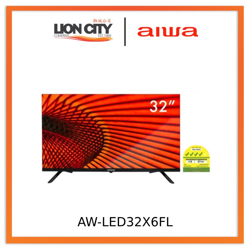 Aiwa 32" AW-LED32X6FL LED HD FRAMELESS TV(Pre-Order)