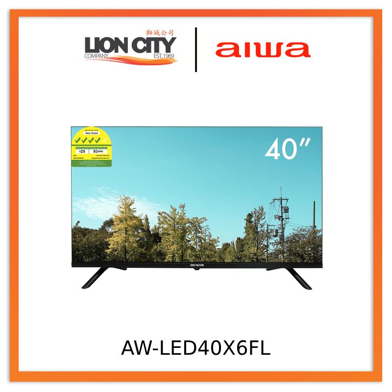 Aiwa AW-LED40X6FL 40" LED FHD Frameless TV