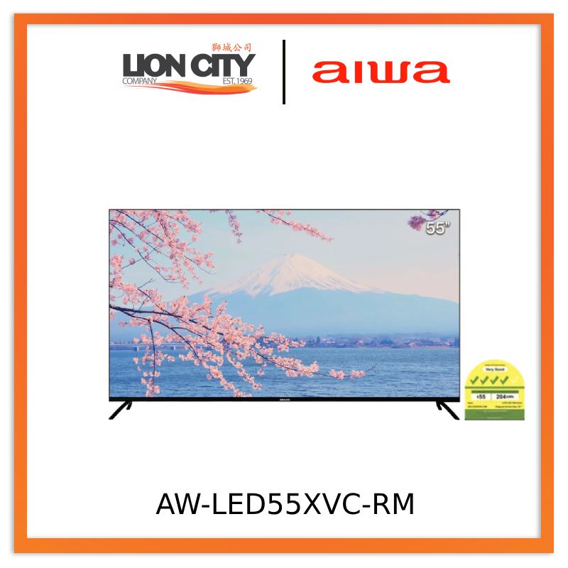 Aiwa AW-LED55XVC-RM 55" Ultra HD Frameless Android TV
