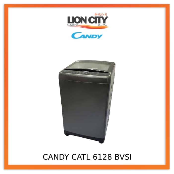 Candy CATL 6128 BVSI 12kg Top Load Washing Machine