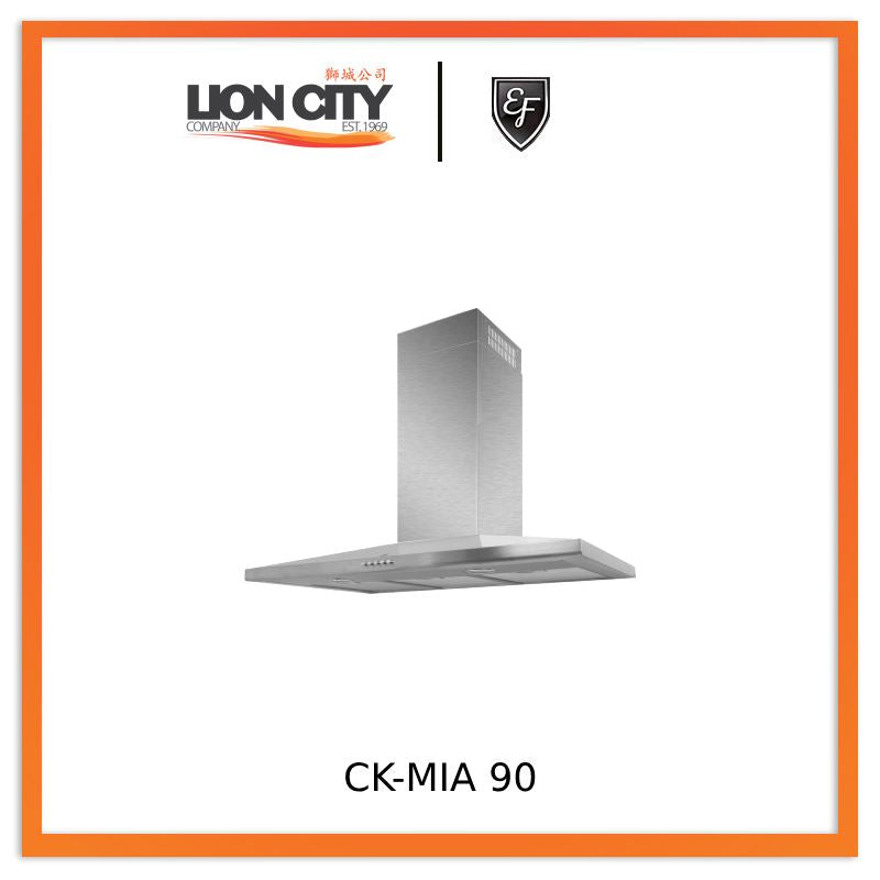 EF CK-Mia 90 90 cm Stainless Steel Chimney hood CKMIA90