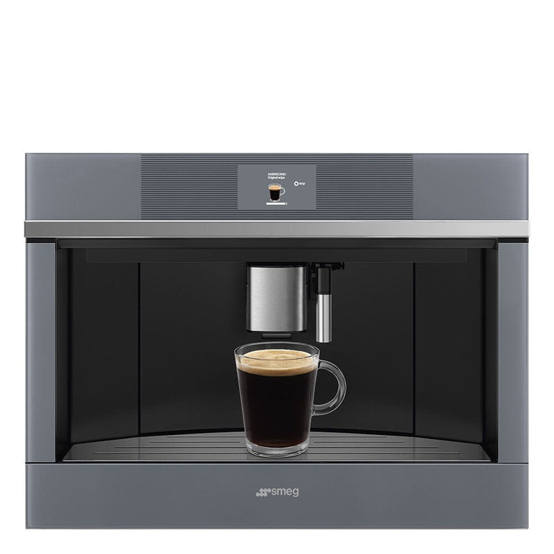 Smeg CMS4104S Automatic Built-in Espresso Coffee Machine 45 cm Compact Linea