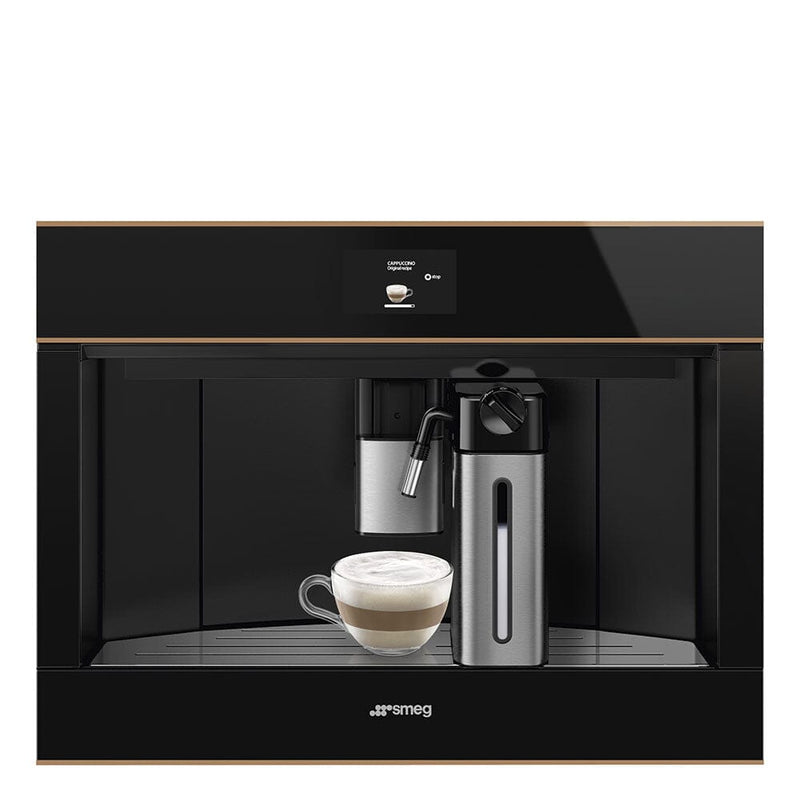 Smeg CMS4604NR Automatic Built-in Espresso Coffee Machine 45 cm Compact Dolce Stil Novo