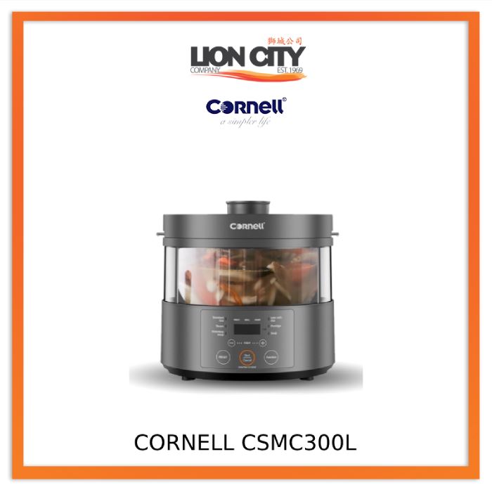 Cornell 2 Tier Daily Food Steamer 10L Capacity - CS-201 - Online at Best  Price in Singapore only on