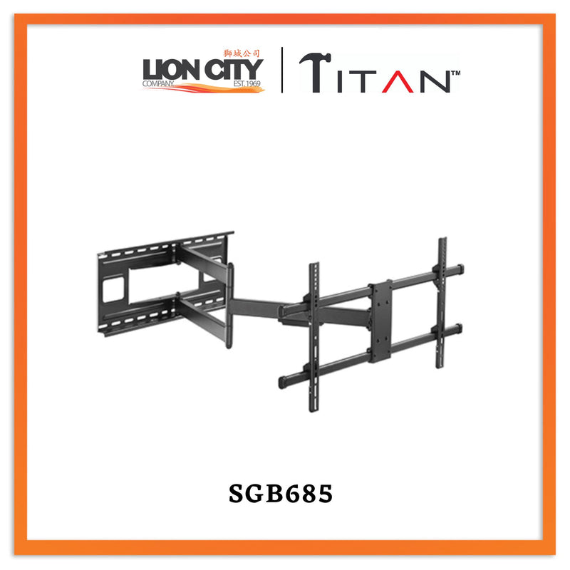 Titan SGB685 Single Arm Premium Selection Mount for 55"-65", 66"-75"