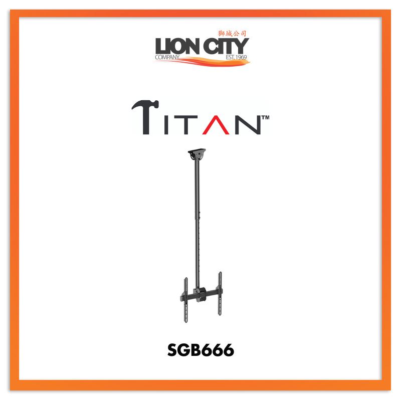 Titan Ceiling Mount Bracket (with Extention Rod) SGB666 | Lion City Company.