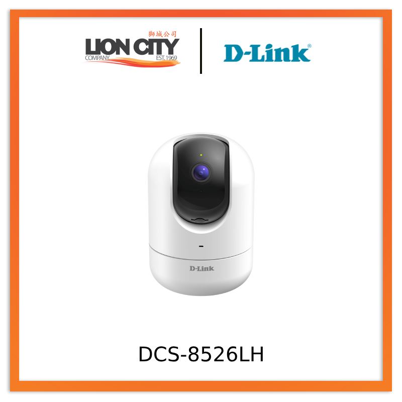 D-Link DCS-8526LH Full HD Pan Tilt Pro Wi-Fi Camera
