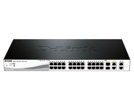 D-Link DES-1210-28P 28-Port PoE Fast Ethernet Smart Managed Switch
