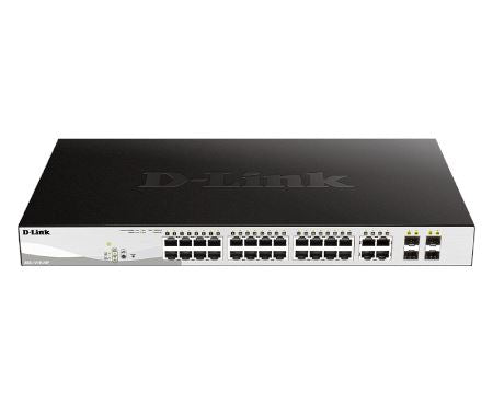 D-Link DGS-1210-28P 28-Port Gigabit Smart Managed PoE Switch