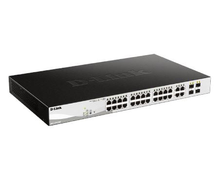 D-Link DGS-1210-28P 28-Port Gigabit Smart Managed PoE Switch