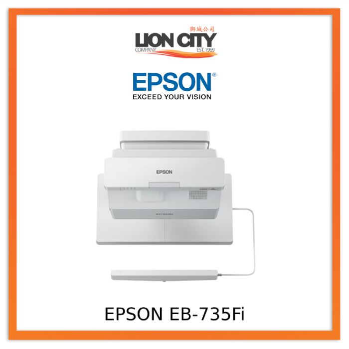 Epson EB-735Fi Full HD 3LCD 1080P Interactive Laser Projector