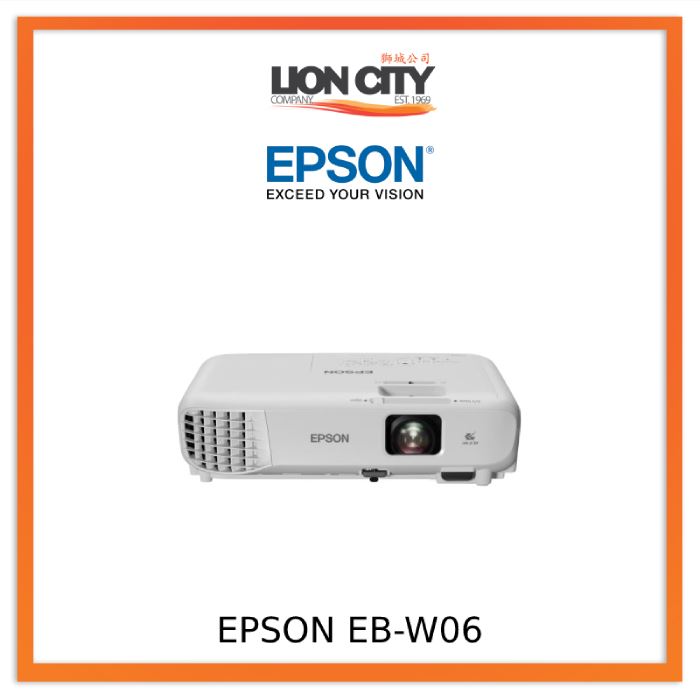 Epson EB-W06 WXGA projector