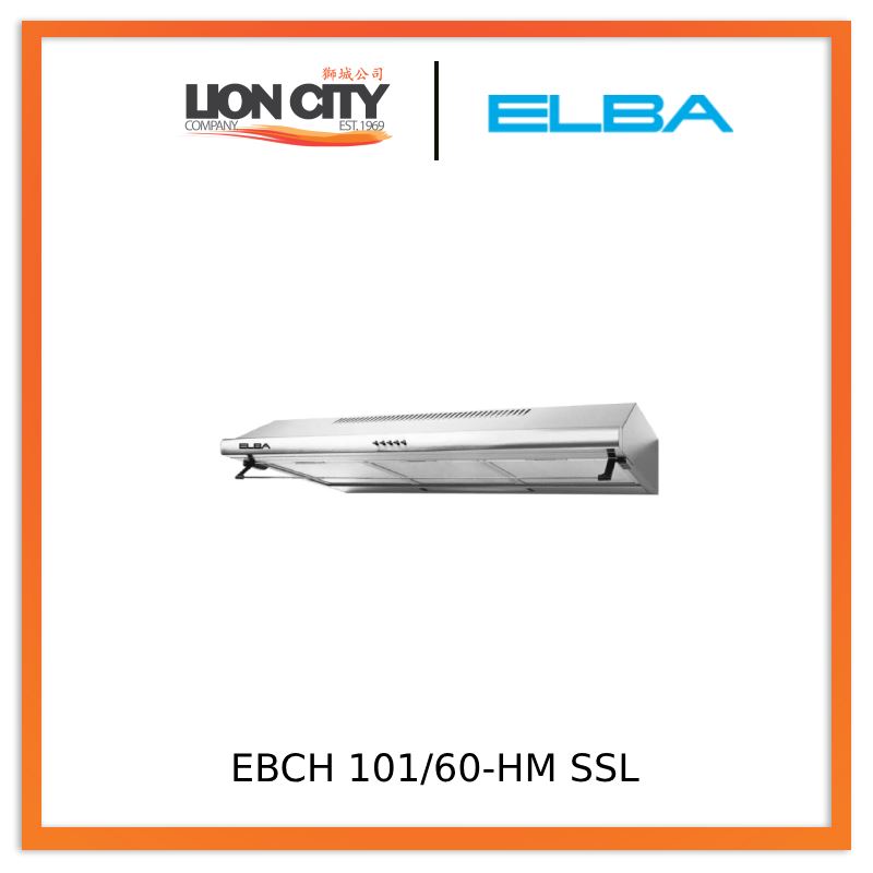 Elba 60cm Designer Hood EBCH101/60HM | Lion City Company.
