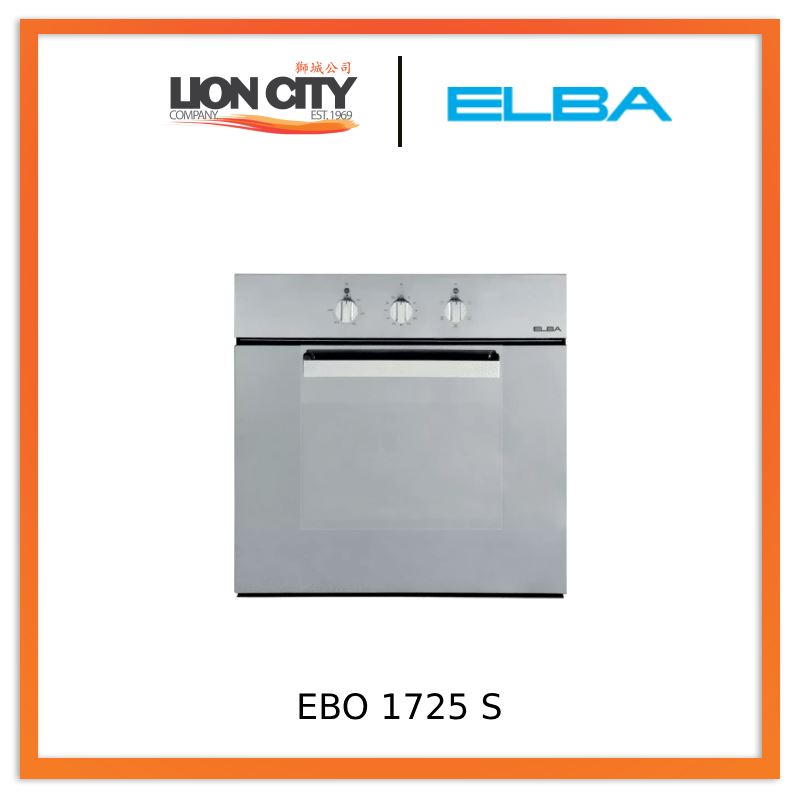 Elba EBO 1725 S 5 Functions Built in Oven EBO1725S | Lion City Company.