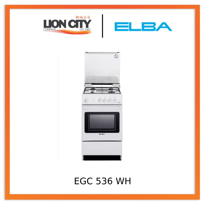 Elba EGC536WH FREE-STANDING COOKER