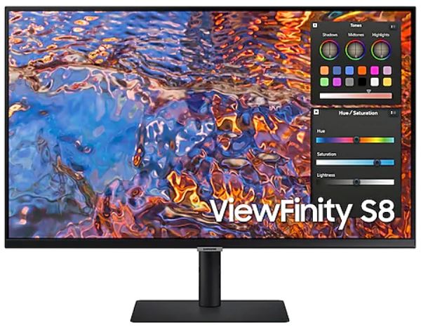 Samsung 27" LS27B800PXUXXS UHD Monitor with DCI-P3 98%, HDR and USB type-C