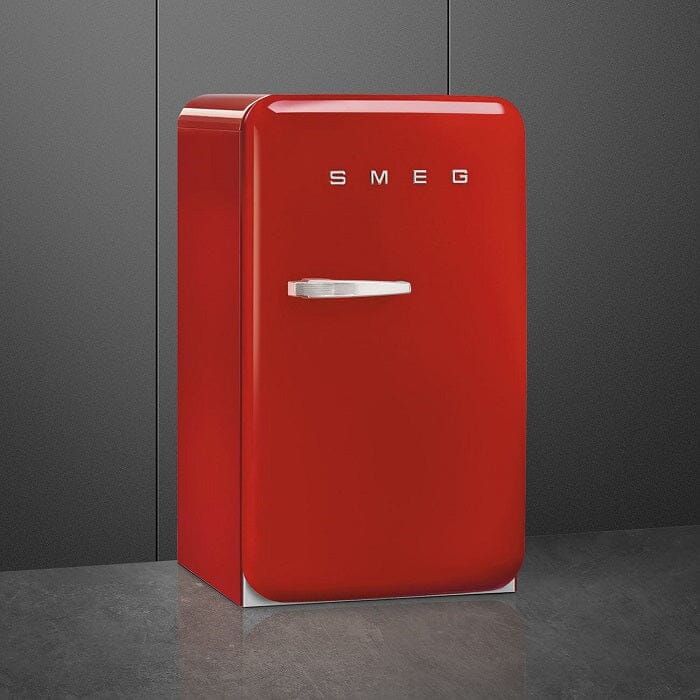 Smeg FAB10HRRD5 Free Standing Refrigerator One Door 50's Style Aesthetic
