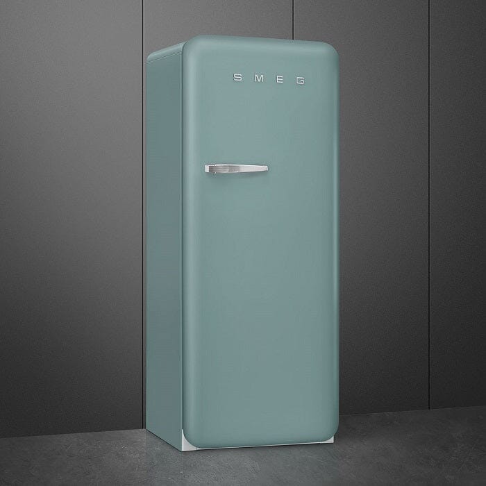 Smeg FAB28RDEG5/RDRB5/RDTP5 Free Standing Refrigerator One Door, Emerald Green 50's Style Aesthetic