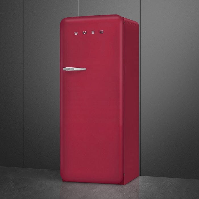 Smeg FAB28RDEG5/RDRB5/RDTP5 Free Standing Refrigerator One Door, Emerald Green 50's Style Aesthetic