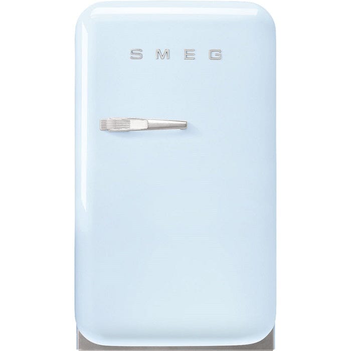 Smeg FAB5RPB5 Free Standing Refrigerator One Door, Pastel Blue 50's Style Aesthetic