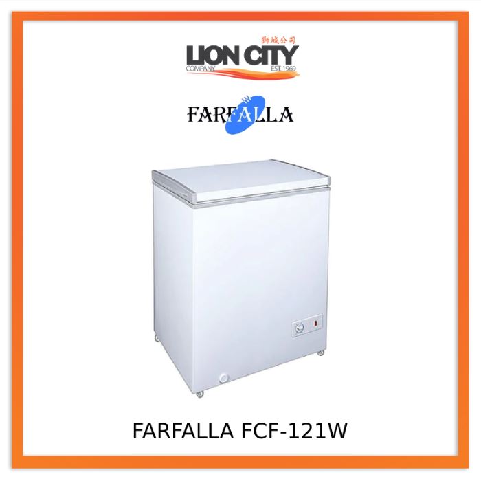 Farfalla FCF-121W Dual Function Chest Freezer (120L)