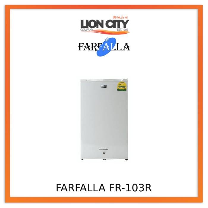 Farfalla FR-103R 108L Bar Fridge | Lion City Company.