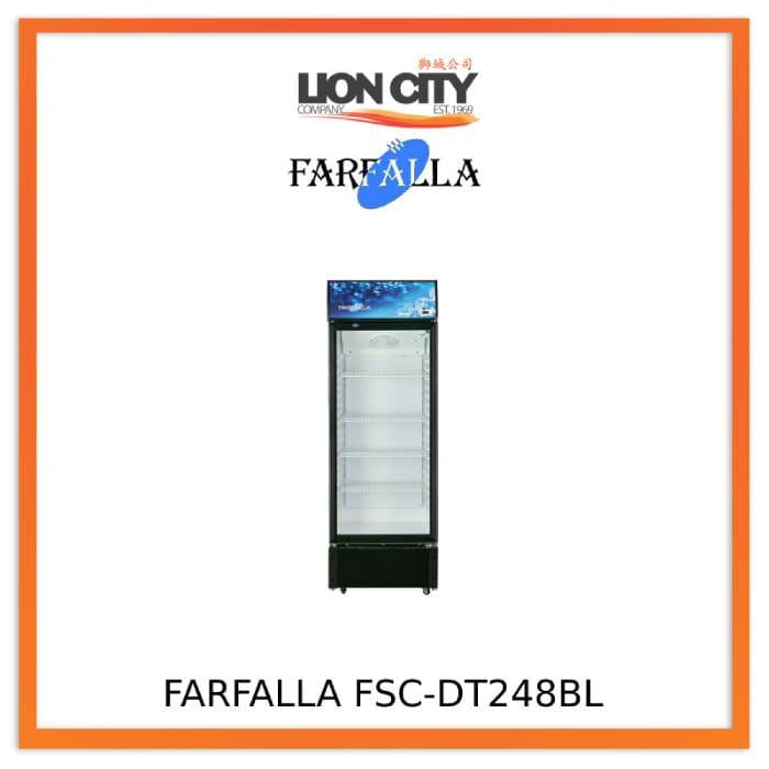 Farfalla FSC-DT248BL 248L Showcase Drink Chiller