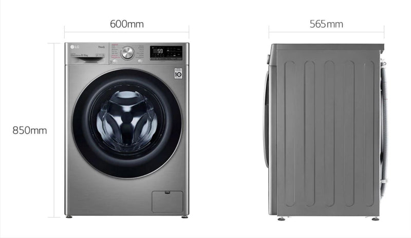 LG FV1408H4V AI DD™ Front Load Combo Washer Dryer (8/6kg)