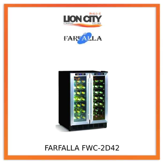 Farfalla FWC-2D42 Electric Wine Cooler | Lion City Company.