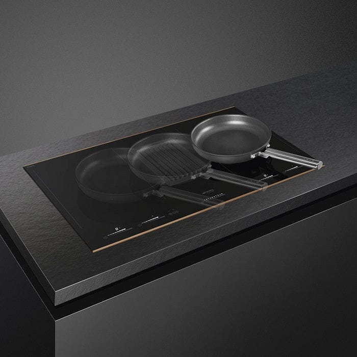 Smeg HOBD682R1 Induction Hob with Integrated Hood 80 cm Dolce Stil Novo Aesthetic