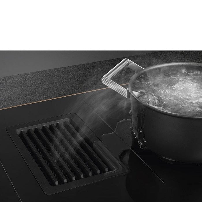 Smeg HOBD682R1 Induction Hob with Integrated Hood 80 cm Dolce Stil Novo Aesthetic