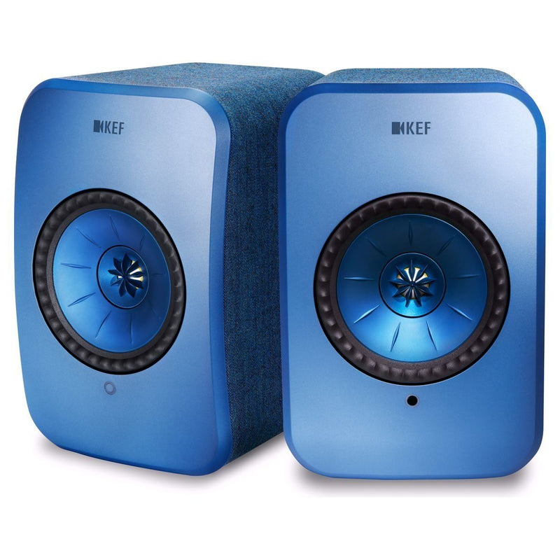 KEF SP3994CX LSX Wireless Mini Monitor, BOOKSHELF Speakers Blue | Lion City Company.