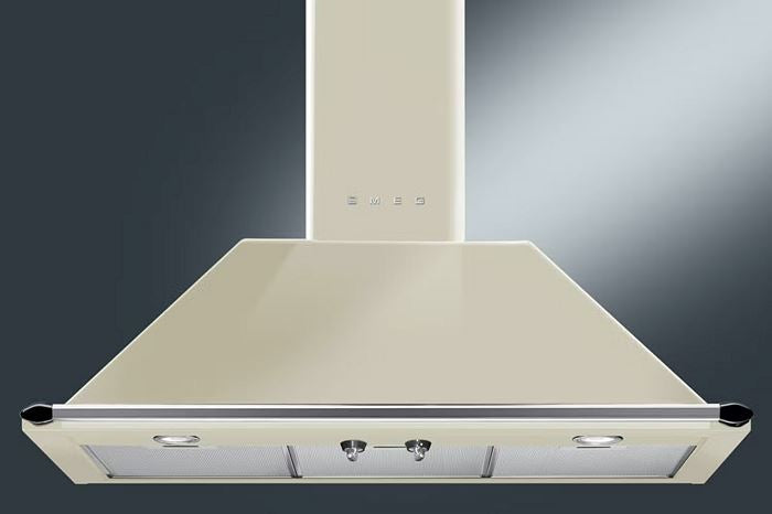 Máy hút mùi áp tường Smeg Victoria KT90PE màu kem