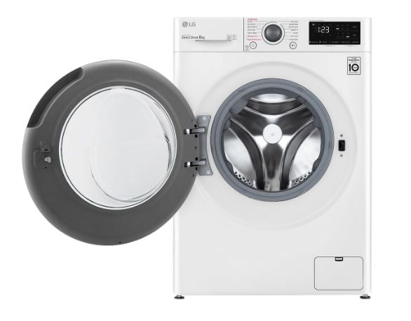 LG FV1208S5W 8kg, AI DD™ Front Load Washing Machine