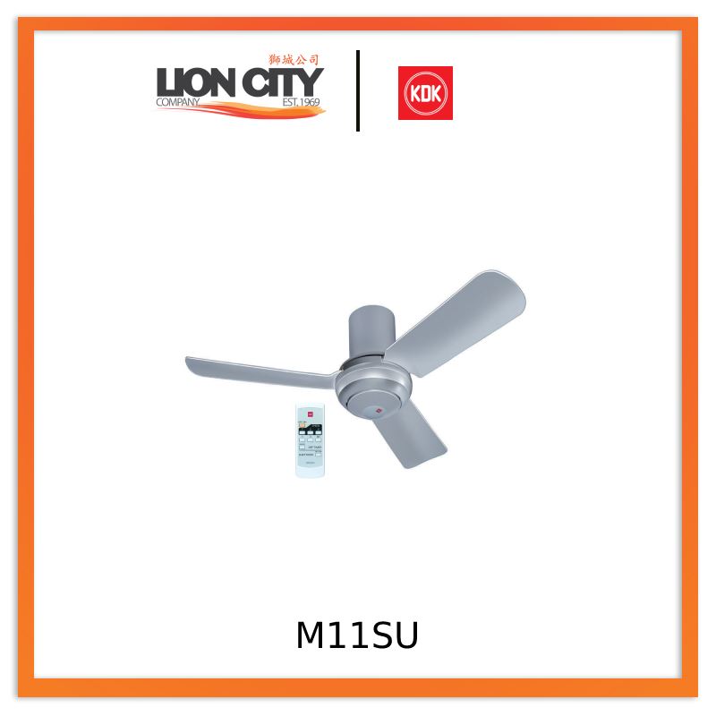 Kdk M11SU 110cm Ceiling Fan w/Remote Control