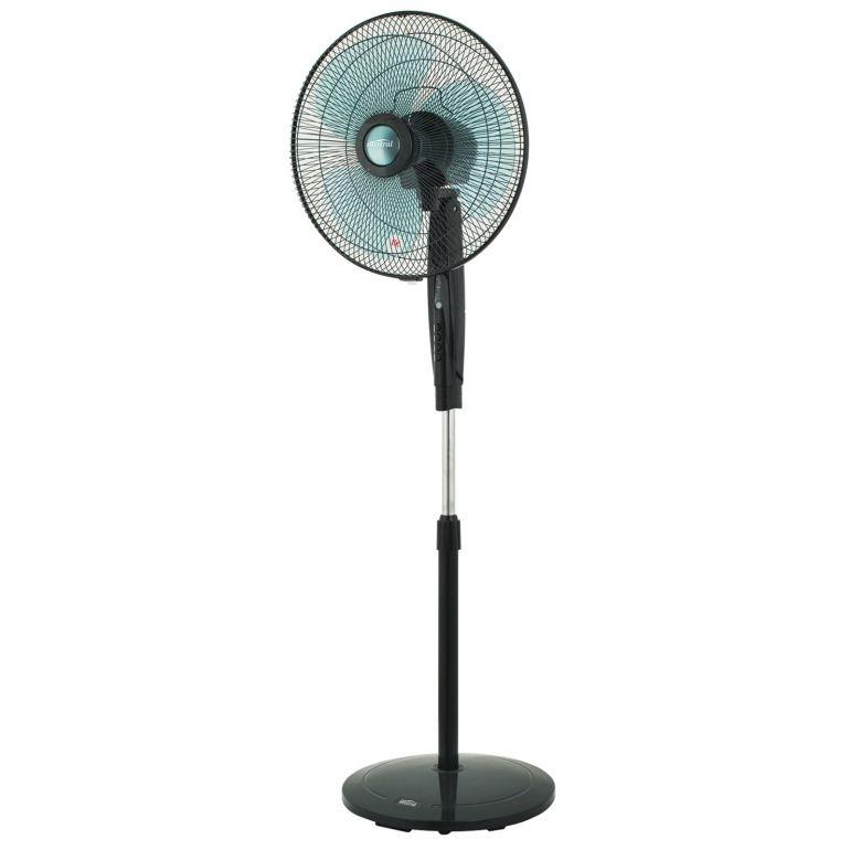 Mistral MSF1628W 16 Inch Stand Fan  - Black, 2yr Full Warranty (Pre-Order/ ETA- May) | Lion City Company.