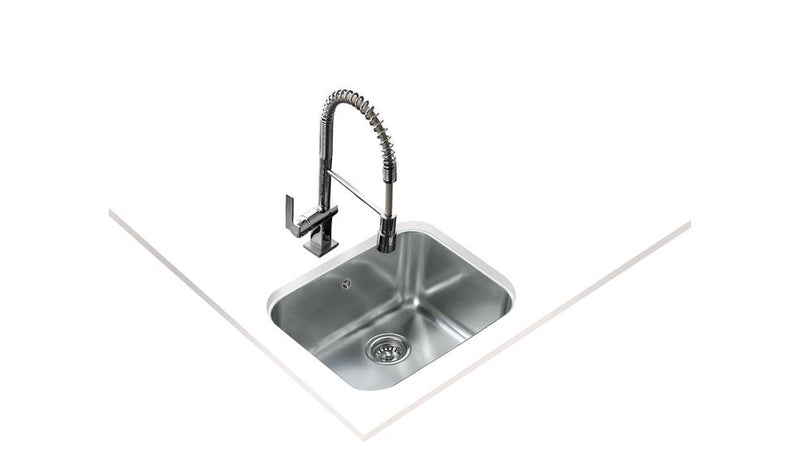 Teka BE 50.40 PLUS Undermount Stainless Steel Sink with one bowl | Lion City Company.