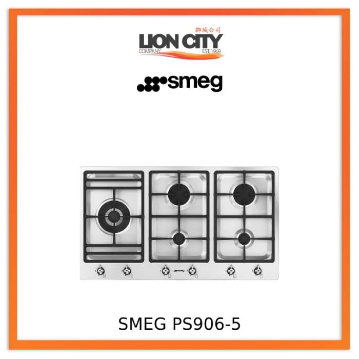 Smeg PS906-5 Gas Hob 90 cm Classica Aesthetic