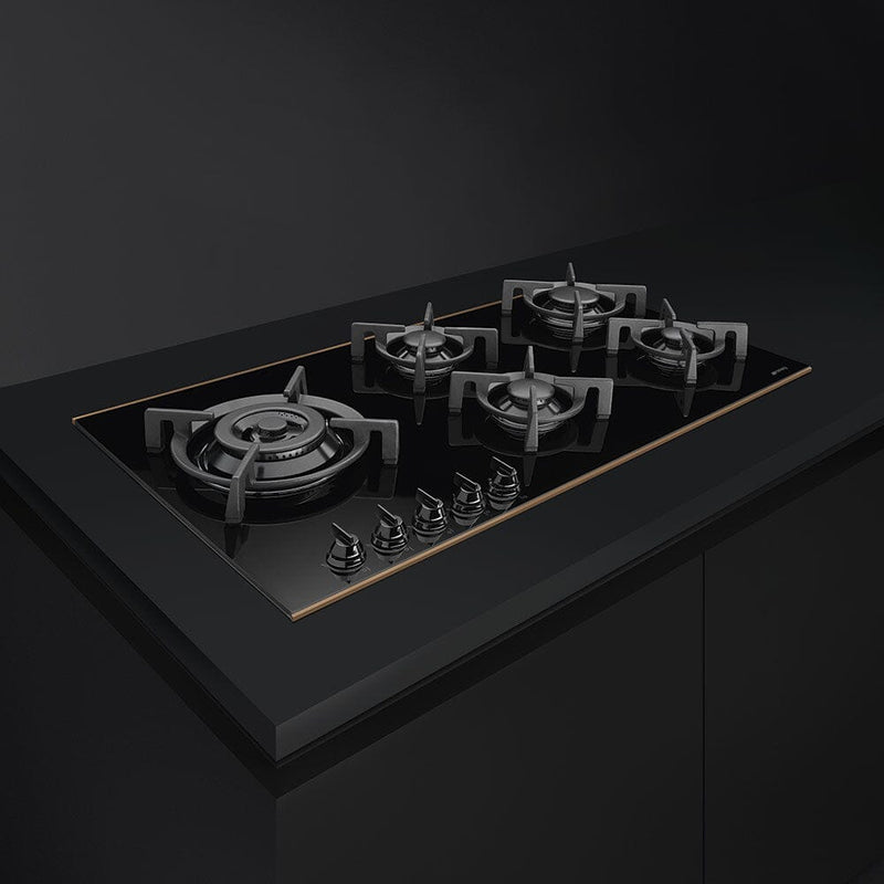 Smeg PV695LCNR Gas Hob 90 cm Dolce Stil Novo Aesthetic