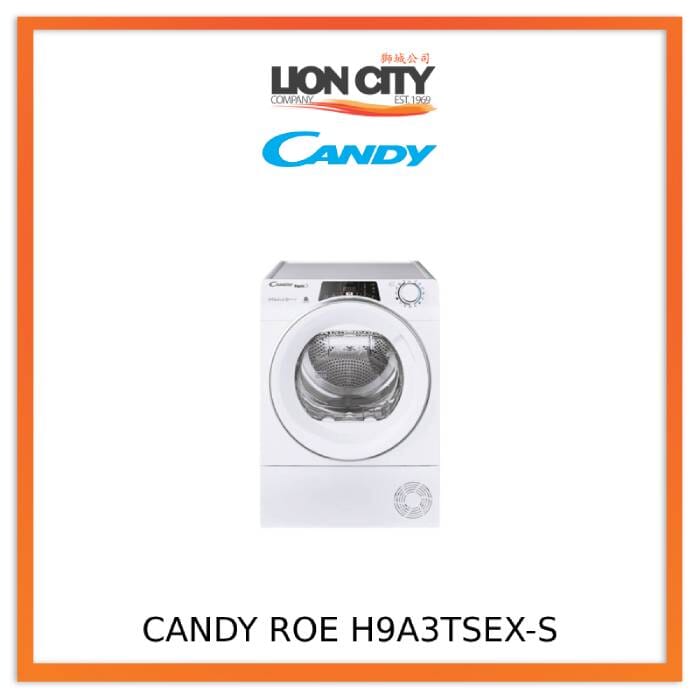 Candy ROE H9A3TSEX-S 9kg Rapido Heat Pump Dryer