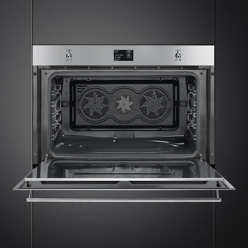 Smeg SFP9395X1 Thermo-ventilated Oven 90cm Classica Aesthetic