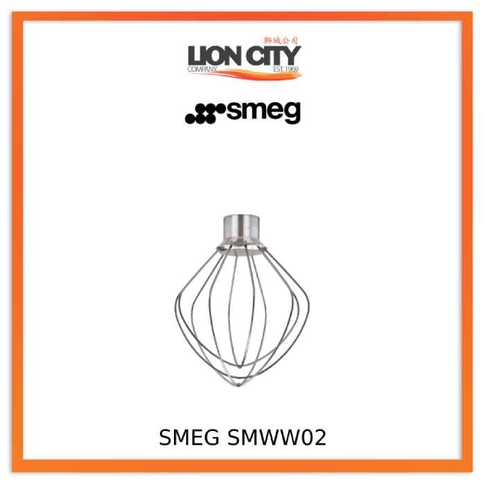 Smeg SMWW02 Wire Whisk Accessory For : Stand Mixer