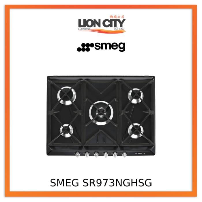 Smeg SR973NGHSG Gas Hob 70/75 cm Victoria Aesthetic