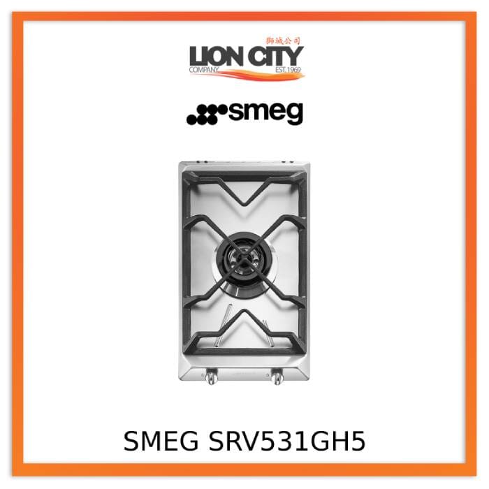 Smeg SRV531GH5 Gas Hob 30 cm Contemporanea Aesthetic